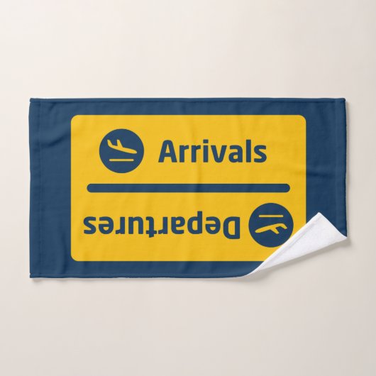 Aankomst/vertrek Handdoek (Handdoek)