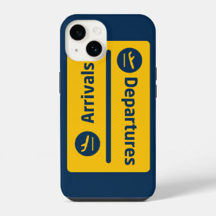 Aankomst/vertrek iPhone 14 Hoesje