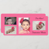 aankondiging (Voorkant / Achterkant)