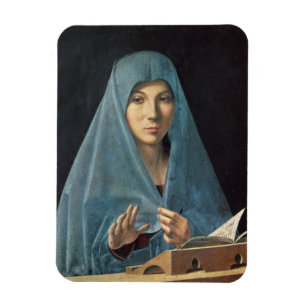 Aankondiging 1474-75 (olie op het paneel) magneet