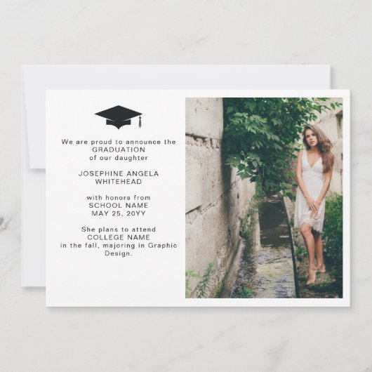 Aankondiging 2023 van het Afstuderen van Chalkboar (Achterkant)