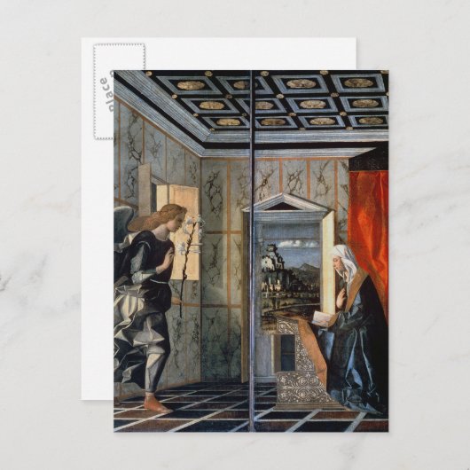 Aankondiging 2 briefkaart (Voorkant / Achterkant)