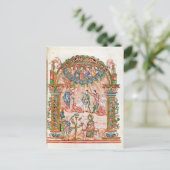 Aankondiging aan de herders briefkaart (Staand voorkant)