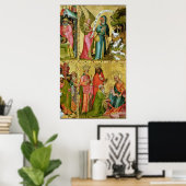 Aankondiging aan St. Joachim Poster (Thuiskantoor)