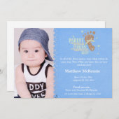 Aankondiging adoptiejongen (Voorkant / Achterkant)