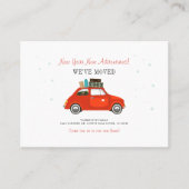 Aankondiging adreswijziging familie verhuizen (Voorkant)