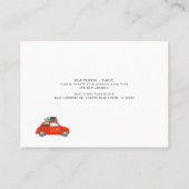 Aankondiging adreswijziging familie verhuizen (Achterkant)