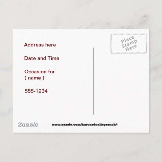 Aankondiging afstudeerder (Achterkant)