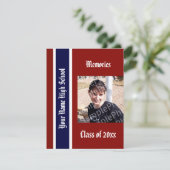 Aankondiging Afstudeerder jaarboek (Staand voorkant)