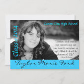 Aankondiging afstuderen (Voorkant)