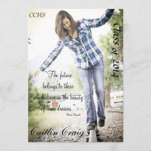 Aankondiging afstuderen