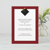 Aankondiging afstuderen (Staand voorkant)