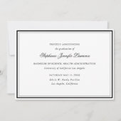 Aankondiging Afstuderen (Voorkant)