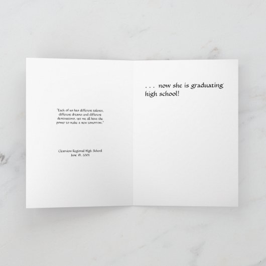 Aankondiging afstuderen (Binnen)