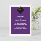 Aankondiging afstuderen (Staand voorkant)