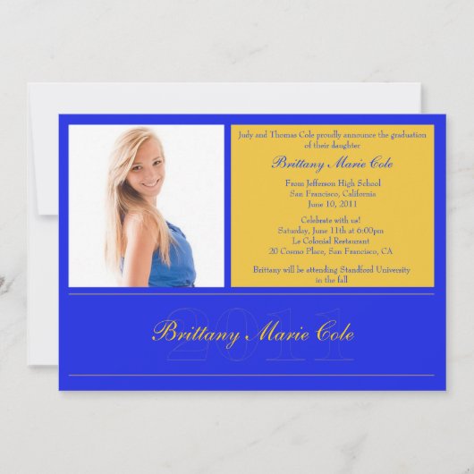 Aankondiging Afstuderen 2011 (Voorkant)