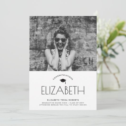 Aankondiging Afstuderen afgebroken (Staand voorkant)