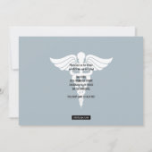 Aankondiging Afstuderen arts in huis (Achterkant)