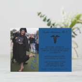 Aankondiging Afstuderen Blue Medical RN School (Staand voorkant)