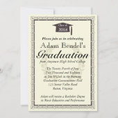 Aankondiging afstuderen certificaat (Voorkant)