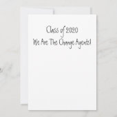 Aankondiging afstuderen - Coronavirus 2020 - grapp (Achterkant)