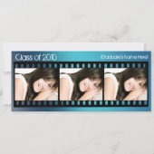 Aankondiging Afstuderen elk jaar ~ Blue Film (Voorkant)