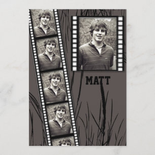 Aankondiging Afstuderen filmstrip Fotopanel