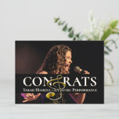 Aankondiging Afstuderen muziekstudenten Treble Cle (Staand voorkant)