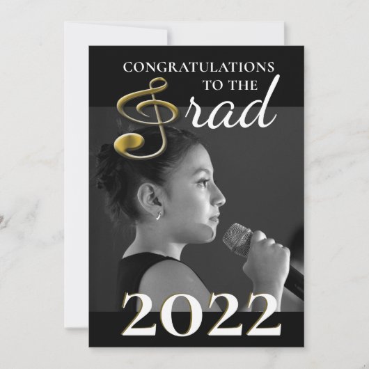 Aankondiging Afstuderen muziekstudenten Treble Cle (Voorkant)