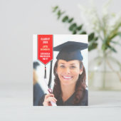 Aankondiging afstuderen Photo Stole (Staand voorkant)