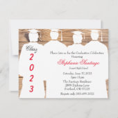 Aankondiging Afstuderen Trendy Elegant Country (Voorkant)