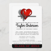 Aankondiging Afstuderen Trendy Medical School (Voorkant / Achterkant)