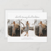 Aankondiging Afstuderen Triad Briefkaart (Voorkant / Achterkant)