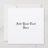 Aankondiging afstuderen, uitnodiging blauw (Achterkant)