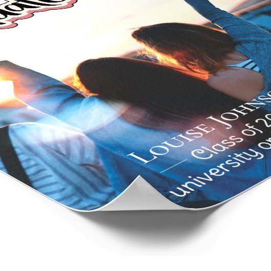 Aankondiging afstuderen van 2023 poster (Hoek)