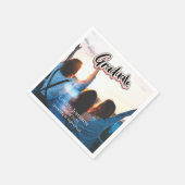 Aankondiging afstuderen van 2023 servet (Hoek)