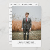 Aankondiging Afstuderen van de moderne tijd 2021 (Voorkant / Achterkant)