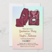 Aankondiging Afstuderen van Scrub Nursing School (Voorkant)