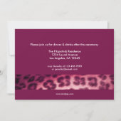 Aankondiging Afstuderen Wild Animal Print Leopard (Achterkant)