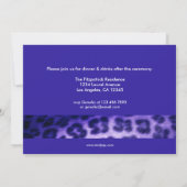 Aankondiging Afstuderen Wild Animal Print Leopard (Achterkant)