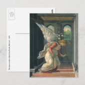 Aankondiging (algemene details) door Sandro Bottic Briefkaart (Voorkant / Achterkant)