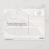 Aankondiging Angel door Fra Angelico Briefkaart (Achterkant)