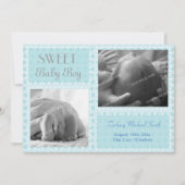 Aankondiging Baby Boy (Voorkant)