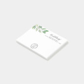 Aankondiging bedrijfsverplaatsing Logo Post-it® Notes (Schuin)