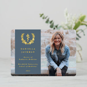 Aankondiging blauw Asclepius Medical Afstuderen