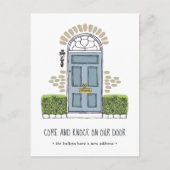 Aankondiging blauwe deurbewegingen (Voorkant)