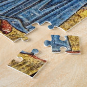 Aankondiging Byzantijnse mozaïek icoon Legpuzzel (Zijkant)