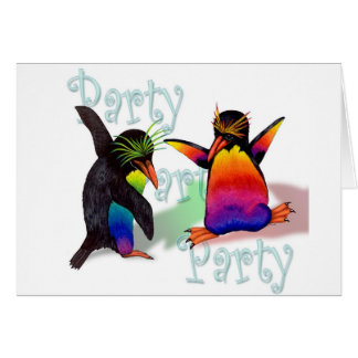 Aankondiging dansende Pinguïnpartij