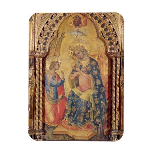 Aankondiging (deel van de polysoort) (olie op het  magneet (Verticaal)