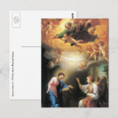 Aankondiging door Anton Raphael Mengs Briefkaart (Voorkant / Achterkant)